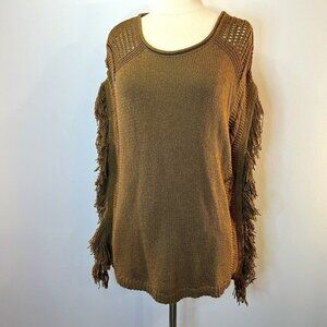 OLSEN Europe Women's Brown Knit Sleeveless Sweater - Size Medium (10) - NWT